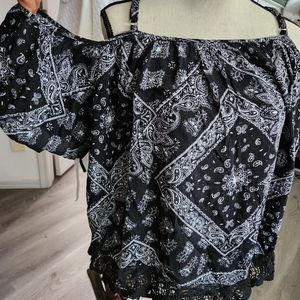 Maurices Cold Shoulder Blouse